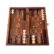 Helena Wood Art, Handgefertigtes Hochwertiges Backgammon Spiel aus Holz, Tavla, 100% Holz, Deluxe Edition, TricTrac, 43 x 20 cm