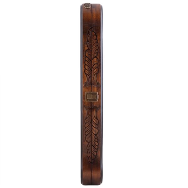 Helena Wood Art, Handgefertigtes Hochwertiges Backgammon Spiel aus Holz, Tavla, 100% Holz, Deluxe Edition, TricTrac, 52 x 24 cm – Bild 7