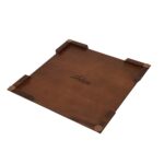 Helena Wood Art, Handgefertigtes Holz Schachbrett, Schachfiguren aus Metall, Deluxe Edition, Schachspiel, Schachset, 38,5 x 38,5 cm – Bild 5